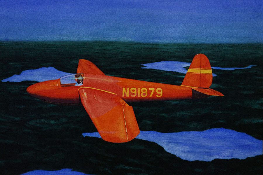 In the permanent collection of the International Women's Air & Space Museum, Cleveland, Ohio